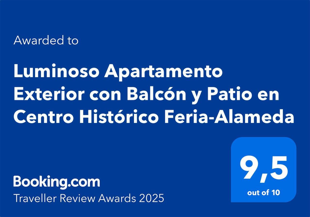 Luminoso Apartamento Exterior Con Balcon Y Patio En Centro Historico Feria-Alameda Seville Exterior photo